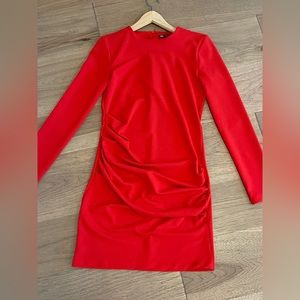 Red beautiful Zara dress
